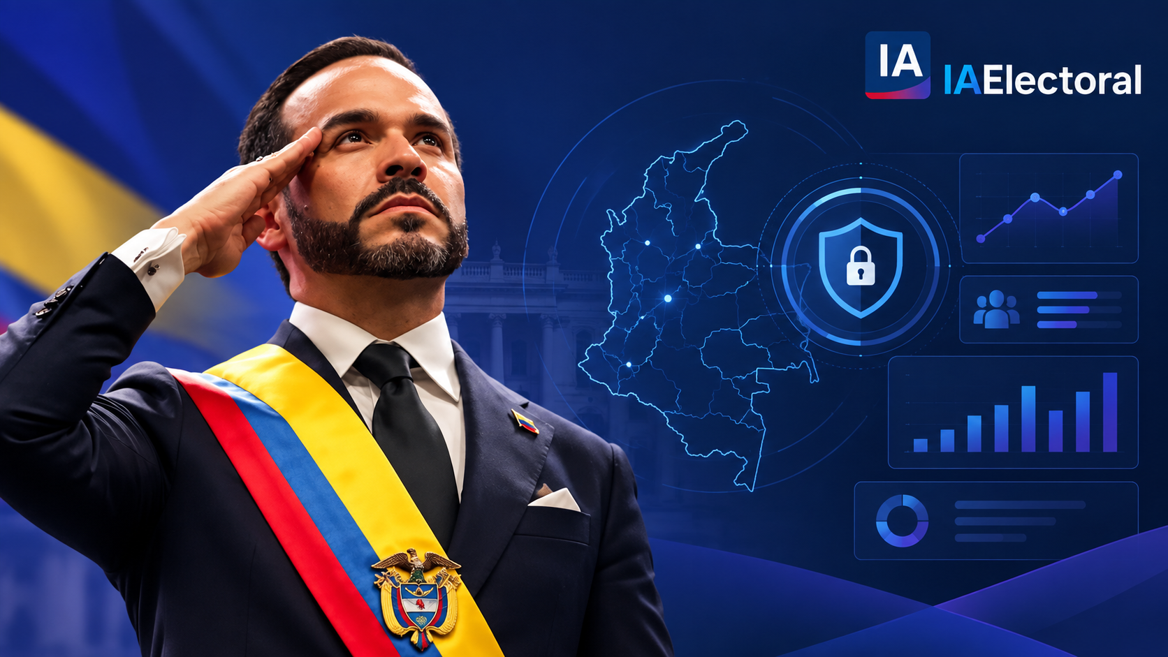 Visualización de datos sobre seguridad y aprobación digital